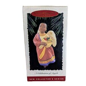 1995 Hallmark Keepsake Ornament A Celebration of Angels No. 1 Kwanzaa